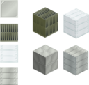 Set Of Metalic Tiles