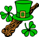 Hat And Shillelagh Colour