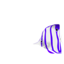 download Copperband Butterflyfish clipart image with 225 hue color