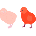 download Chicks Figure Color clipart image with 315 hue color