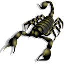 download Scorpion clipart image with 45 hue color
