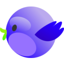 download Cutie Bird clipart image with 45 hue color