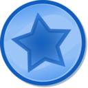 Blue Circled Star