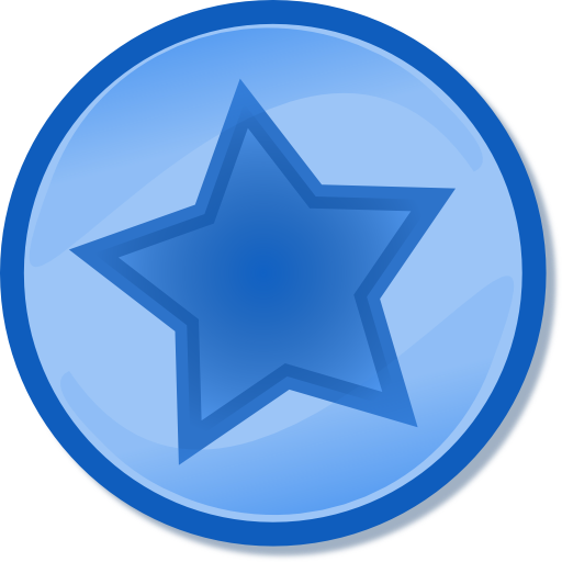 Blue Circled Star