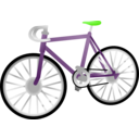 download Bicycle 01 clipart image with 45 hue color