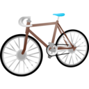 download Bicycle 01 clipart image with 135 hue color
