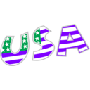download Usa clipart image with 270 hue color