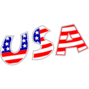 download Usa clipart image with 0 hue color