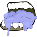 download Mouth Foaming 1 clipart image with 45 hue color