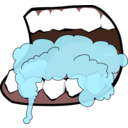 download Mouth Foaming 1 clipart image with 0 hue color