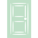 download Door White Stroke clipart image with 135 hue color