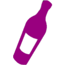 download Wine Bottle Blue clipart image with 90 hue color