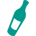 download Wine Bottle Blue clipart image with 315 hue color