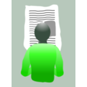 download Read People clipart image with 90 hue color