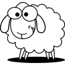 download Eid Sheep 1 clipart image with 0 hue color