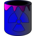 download Toxic Dump V2 clipart image with 180 hue color
