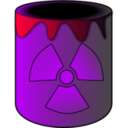 download Toxic Dump V2 clipart image with 225 hue color