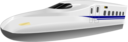 Shinkansen N700 Frontview