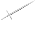 download Broadsword clipart image with 90 hue color