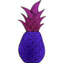 download Alternative Pineapple clipart image with 225 hue color