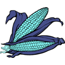 download Corn clipart image with 135 hue color