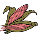 download Corn clipart image with 315 hue color
