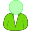 download User 3 clipart image with 90 hue color