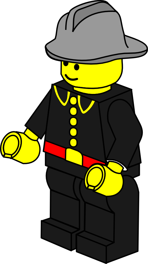 Lego Town Fireman