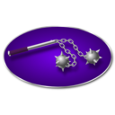 download Morning Star Weapon clipart image with 270 hue color
