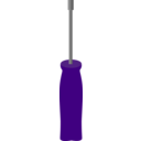 download Screwdriver 2 clipart image with 270 hue color