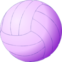 download Volleyball clipart image with 225 hue color