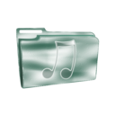 download Folder Icon Plastic Music clipart image with 135 hue color