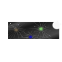 download Firework clipart image with 180 hue color