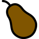 download Pear Icon clipart image with 315 hue color