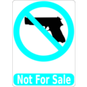 download Not For Sale clipart image with 180 hue color