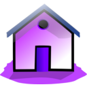 download Home14 clipart image with 225 hue color