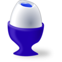 download Ester Egg clipart image with 180 hue color