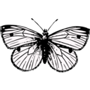 download Cabbage Moth clipart image with 270 hue color