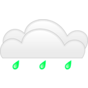 download Overcloud Rain clipart image with 315 hue color