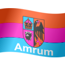 download Amrum Flagge Wehend Mit Schatten clipart image with 315 hue color