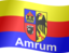 Amrum Flagge Wehend Mit Schatten