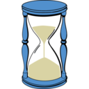 download Hourglass With Sand clipart image with 0 hue color