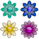 Glossy Flowers 3