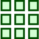 download Math Matrix clipart image with 0 hue color