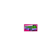 download City Bus clipart image with 270 hue color