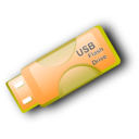 download Usb Flash Drive clipart image with 180 hue color