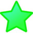 download Icon Star clipart image with 90 hue color