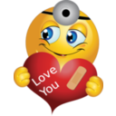 download Healed Heart Boy Smiley Emoticon clipart image with 0 hue color