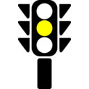 download Traffic Semaphore Yellow Light clipart image with 0 hue color