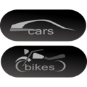 download Cars And Bikes clipart image with 270 hue color